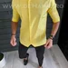 Camasa barbati galbena slim fit B1318 i5-4.3